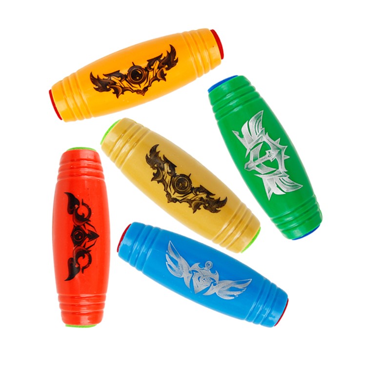 Desktop Rolling Stick Toy Flip Tumbler Plastic Rolling Stick Desk Toy for Kids and Adults-7