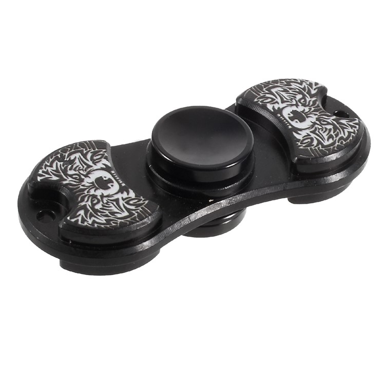 EDC Spinner Fidget Spinner Toy Stress Reducer Relieve Anxiety and Boredom - Wolf-1