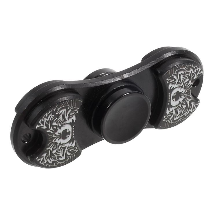 EDC Spinner Fidget Spinner Toy Stress Reducer Relieve Anxiety and Boredom - Wolf-2