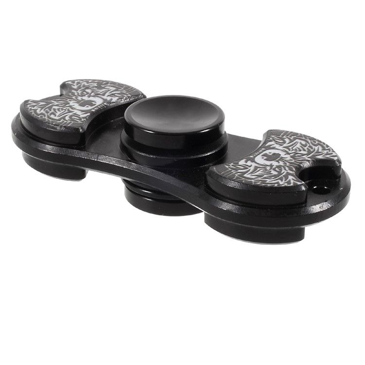 EDC Spinner Fidget Spinner Toy Stress Reducer Relieve Anxiety and Boredom - Wolf-3