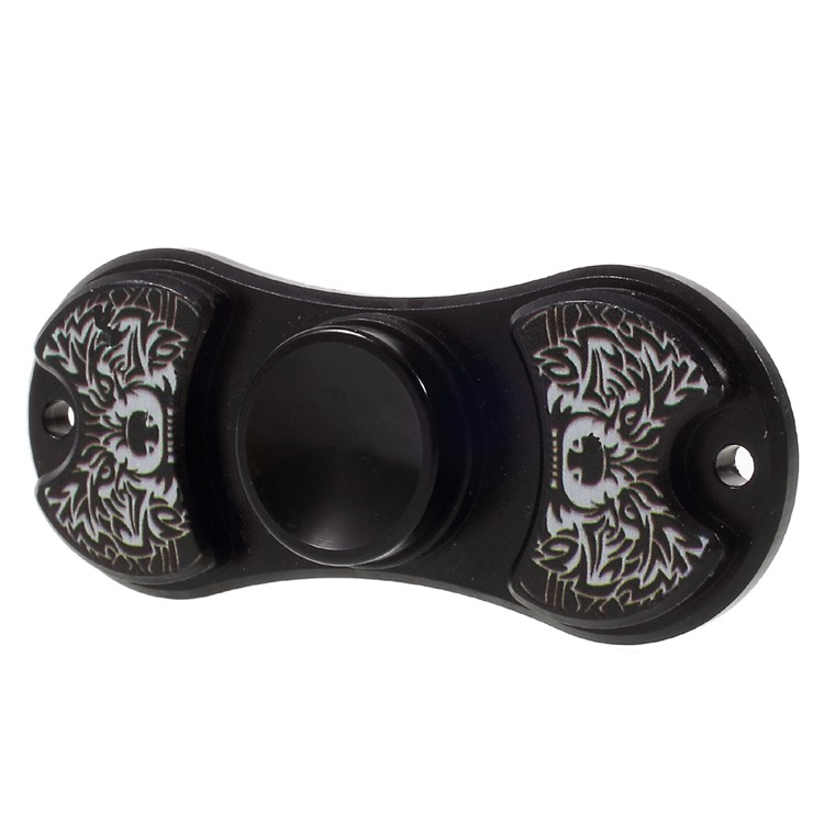 EDC Spinner Fidget Spinner Toy Stress Reducer Relieve Anxiety and Boredom - Wolf-4
