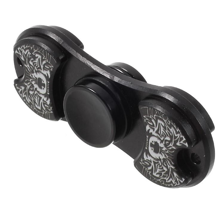 EDC Spinner Fidget Spinner Toy Stress Reducer Relieve Anxiety and Boredom - Wolf-5