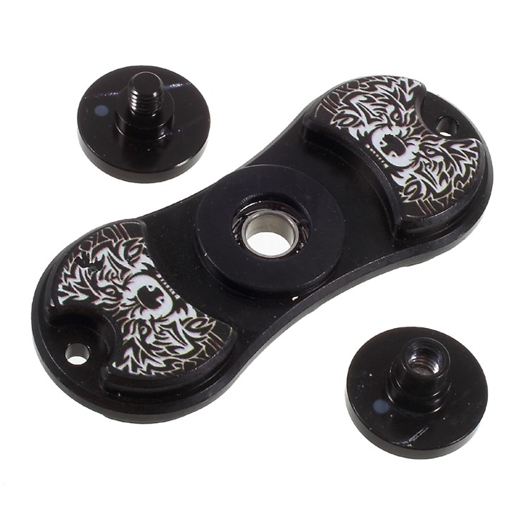 EDC Spinner Fidget Spinner Toy Stress Reducer Relieve Anxiety and Boredom - Wolf-6