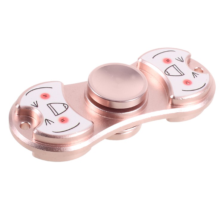 Alloy EDC Focus Toy Spinner Fidget Spinner Finger Toy - Lovely Cat-1