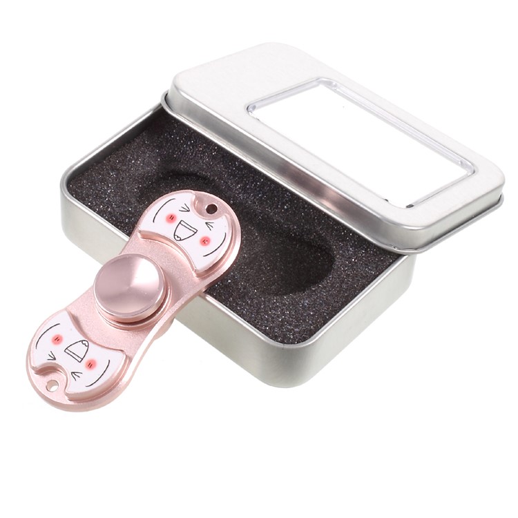 Alloy EDC Focus Toy Spinner Fidget Spinner Finger Toy - Lovely Cat-13