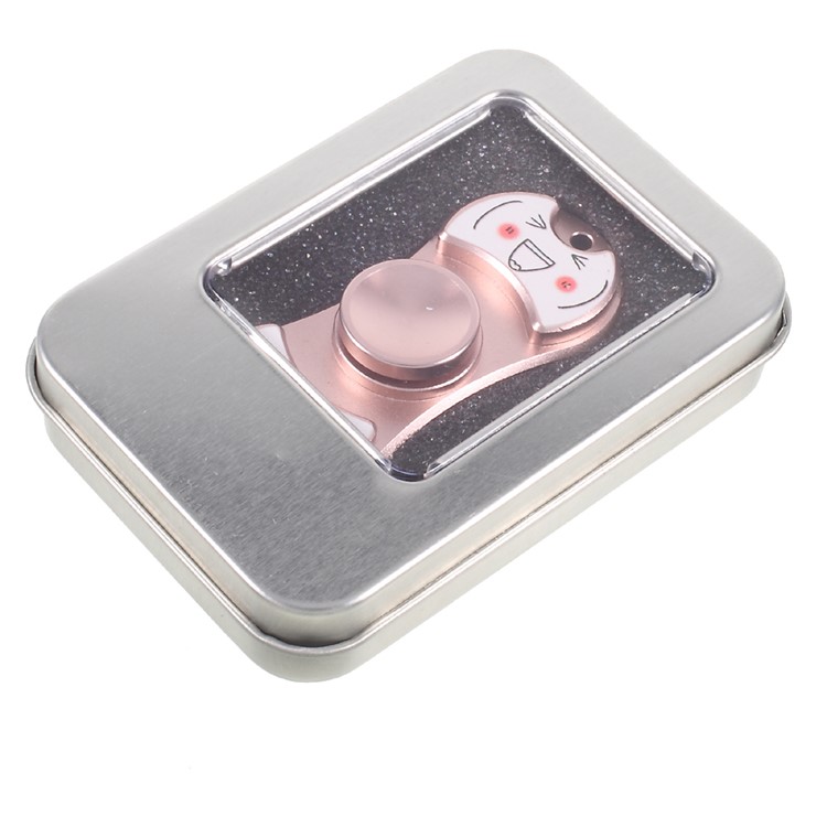 Alloy EDC Focus Toy Spinner Fidget Spinner Finger Toy - Lovely Cat-15
