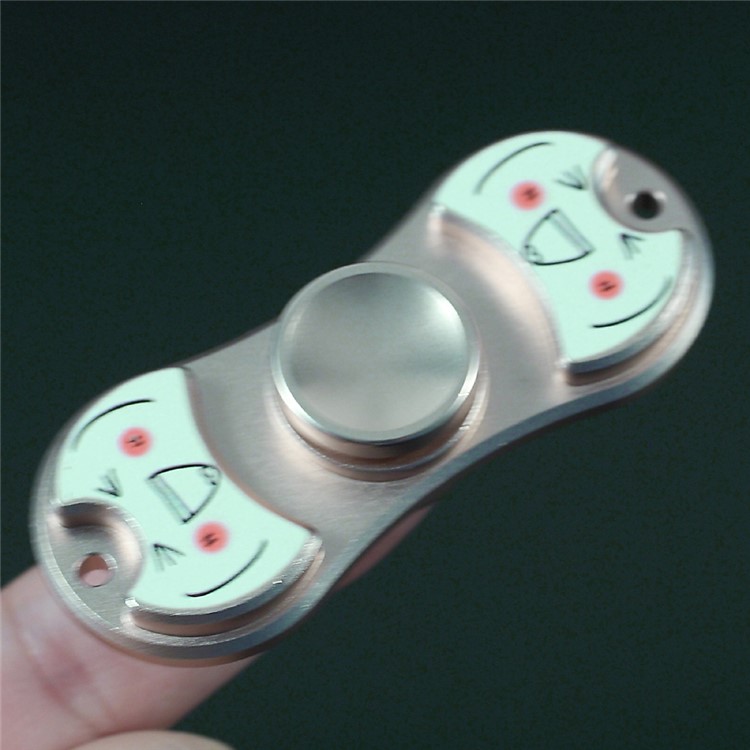 Alloy EDC Focus Toy Spinner Fidget Spinner Finger Toy - Lovely Cat-9