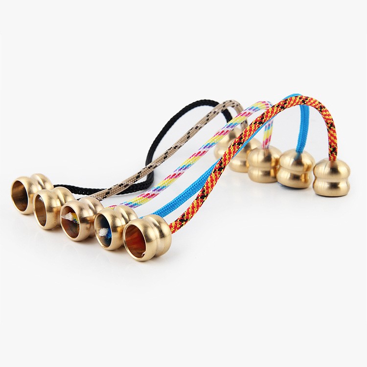 Pure Copper Finger YO-YO Ball Anti Stress Toy Hand Fidget Toy-5
