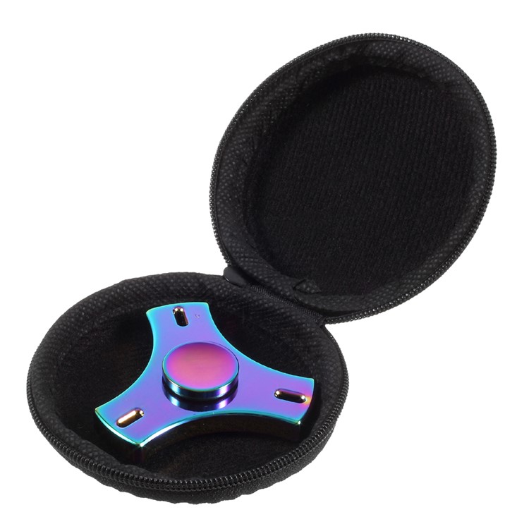 Aluminum Alloy EDC Triangle Spinner Fidget Spinner Hand Finger Toy-12
