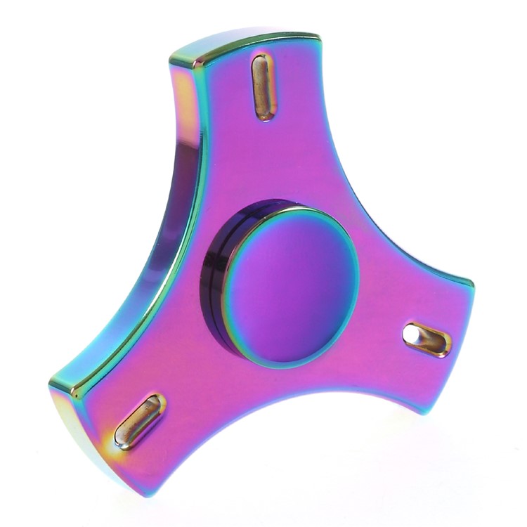 Aluminum Alloy EDC Triangle Spinner Fidget Spinner Hand Finger Toy-5