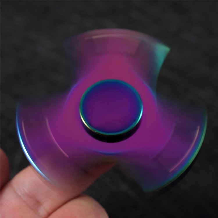 Aluminum Alloy EDC Triangle Spinner Fidget Spinner Hand Finger Toy-8