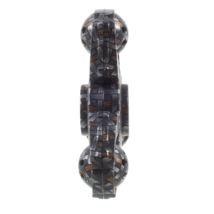 Woven Pattern EDC Tri-Spinner Fidget Spinner Finger Toy Fast Bearing-5