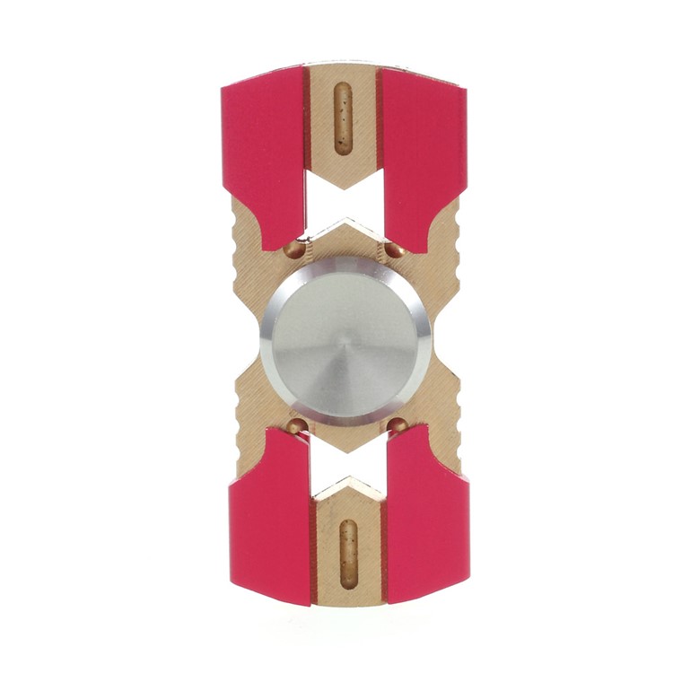 Aluminum Alloy Fidget Spinner Toy Hand Spinners Stress and Anxiety Relief Toy - Red-1