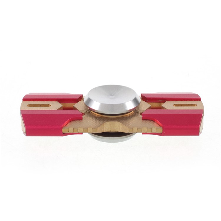 Aluminum Alloy Fidget Spinner Toy Hand Spinners Stress and Anxiety Relief Toy - Red-6