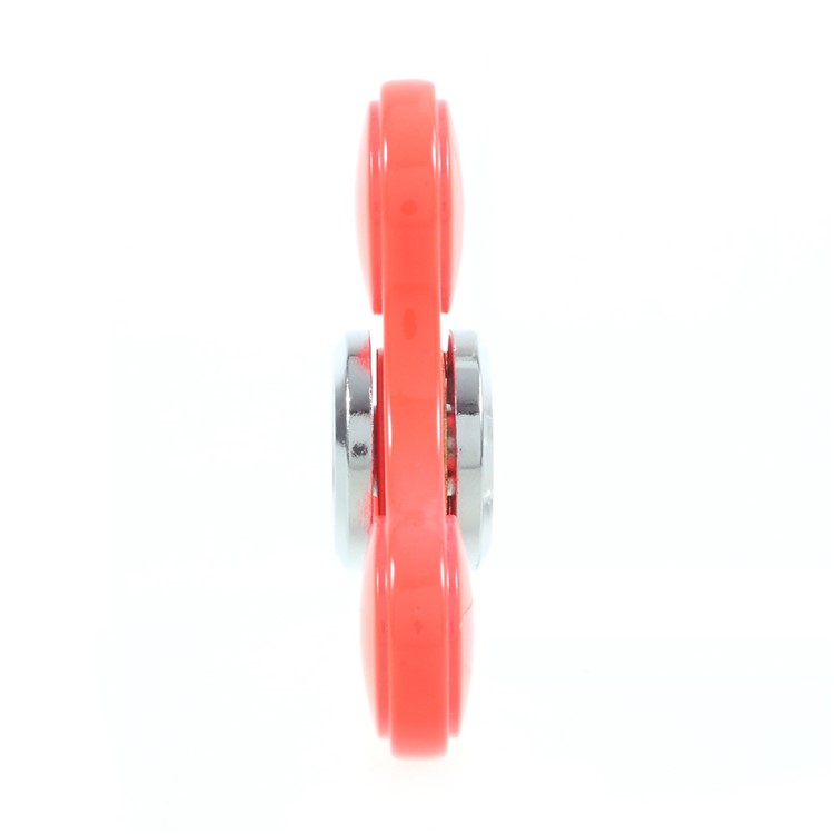 Tri-Spinner Fidget Toy Hand Spinner Stress Reducer Relieve Anxiety and Boredom - Red-7
