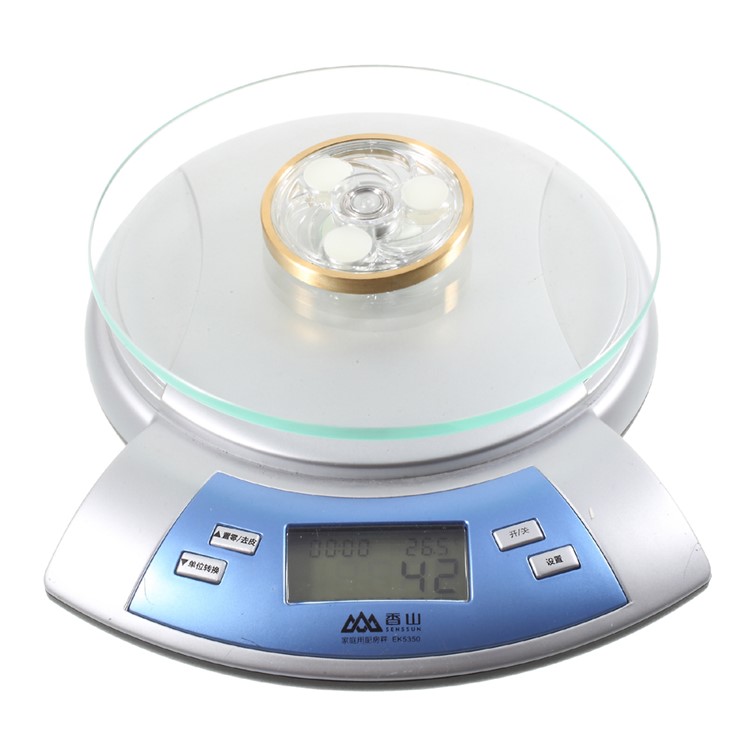 Transparent Round Fidget Spinner Luminous Finger Spinner Toy ADHD Focus Anxiety Relief Toys (CE/RoHS)-8