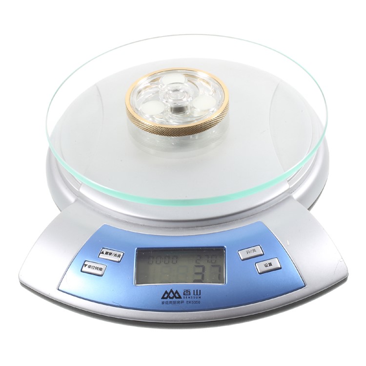 CE/RoHS Round Clear PC Luminous ADHD Focus Finger Fidget Spinner Anxiety Relief Toy - Wheel Texture Edge-9