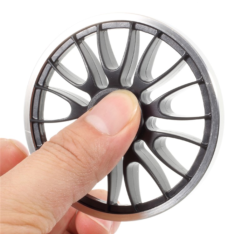 CE/RoHS Vehicle Wheel Shape Finger Fidget Spinner Anxiety Relief ADHD Focus Toy, 4-6 Minutes-7