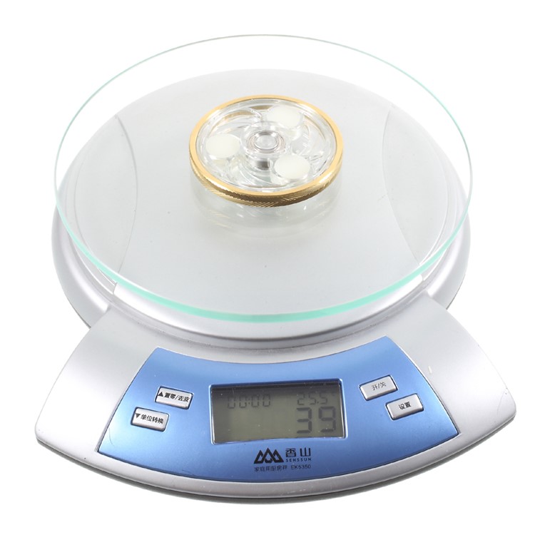 CE/RoHS Round Clear Luminous Finger Fidget Spinner Toy ADHD Focus Anxiety Relief Toys - Twill Edge-9