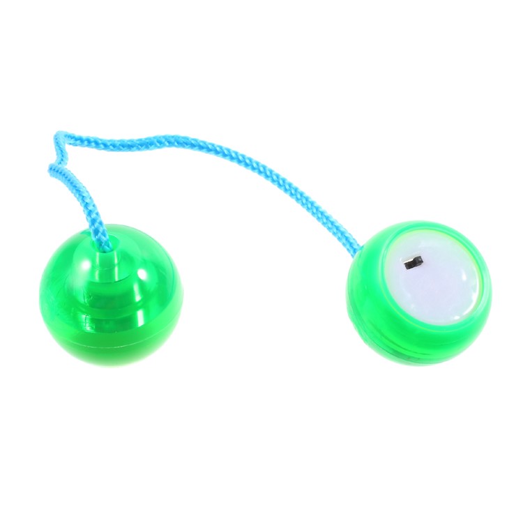 LED Luminous Finger YO-YO Ball Hand Fidget Toy Anti Stress Toy - Green-1