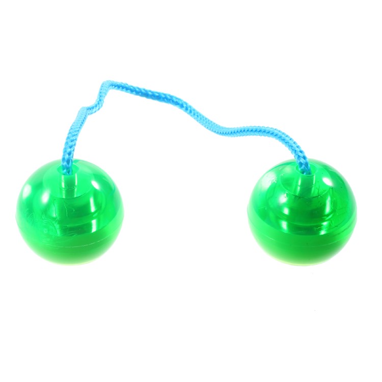 LED Luminous Finger YO-YO Ball Hand Fidget Toy Anti Stress Toy - Green-3