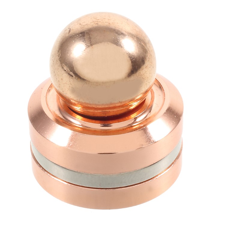 Orbiter Magnet Hand Spinner Fidget Stress Relief Anxiety Relief Focus Ball Toy - Rose Gold-1