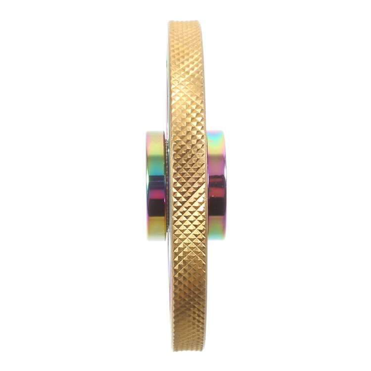 Colorized Wheel Pattern with Anti-slip Edges EDC Spinner Fidget Spinner Finger Toy-5
