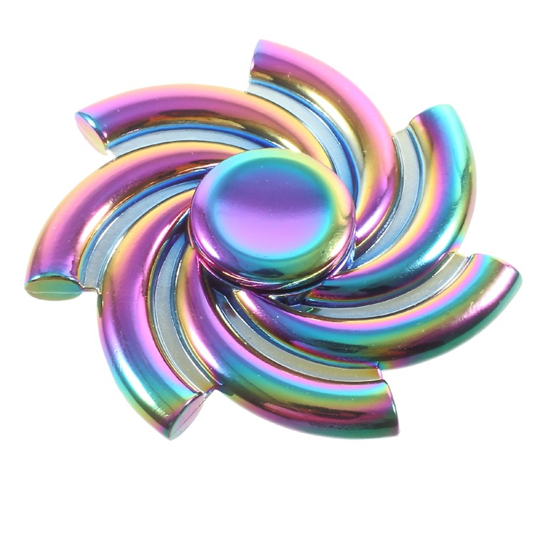 Colorized Whirlwind Shape Spinner Fidget Hand Spinner Relieve Anxiety and Boredom-2
