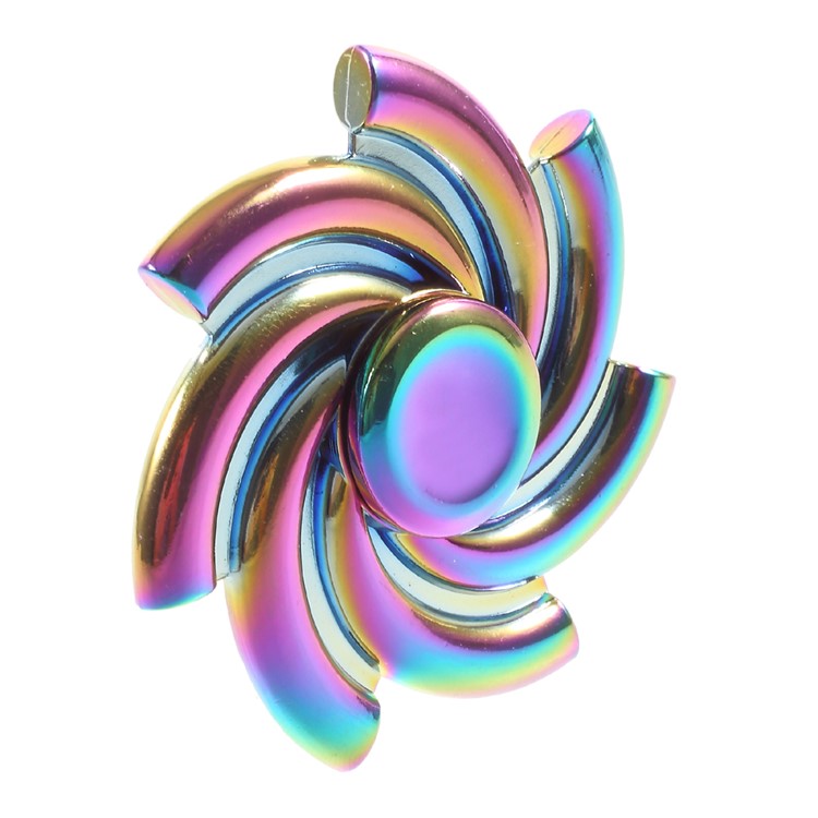 Colorized Whirlwind Shape Spinner Fidget Hand Spinner Relieve Anxiety and Boredom-4