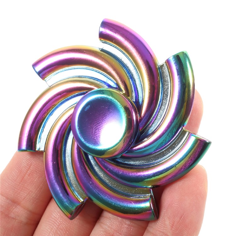 Colorized Whirlwind Shape Spinner Fidget Hand Spinner Relieve Anxiety and Boredom-6