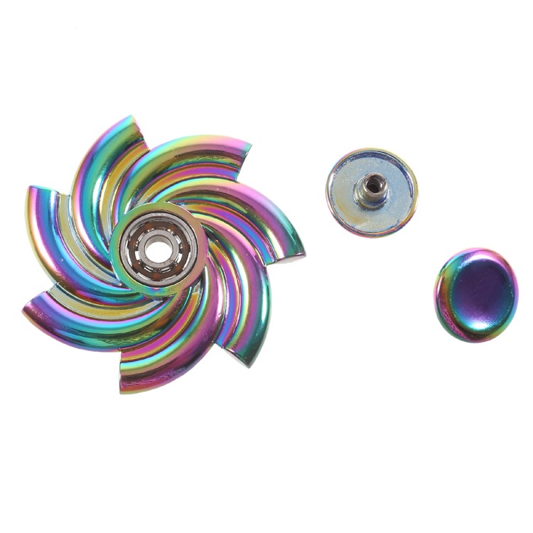 Colorized Whirlwind Shape Spinner Fidget Hand Spinner Relieve Anxiety and Boredom-8