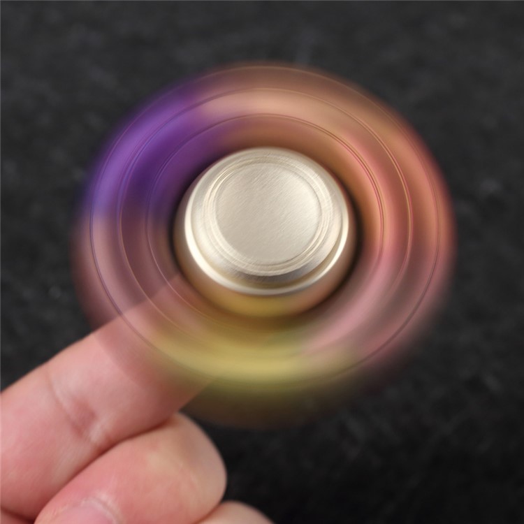 Zinc Alloy Six-arm Balls Colorful Fidget Spinner Stress Reducer Finger Toy-3