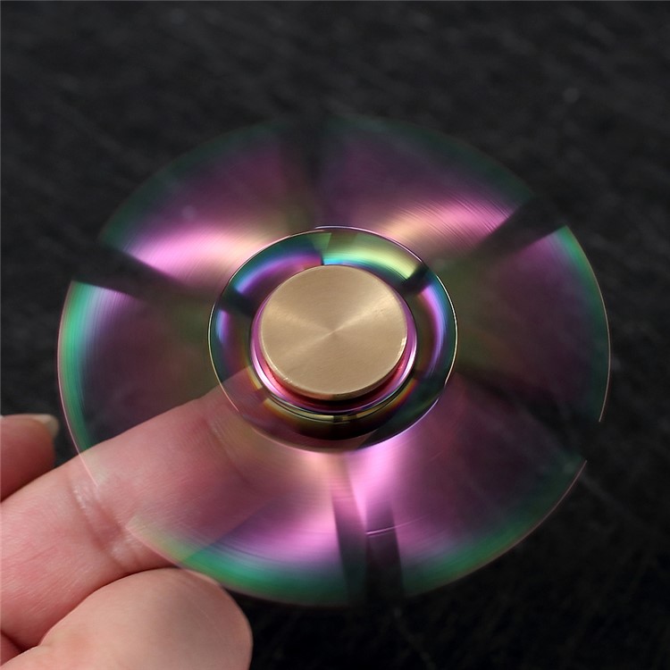 Six Bullets Zinc Alloy Colorful Fidget Spinner Stress Reducer Finger Toy-2