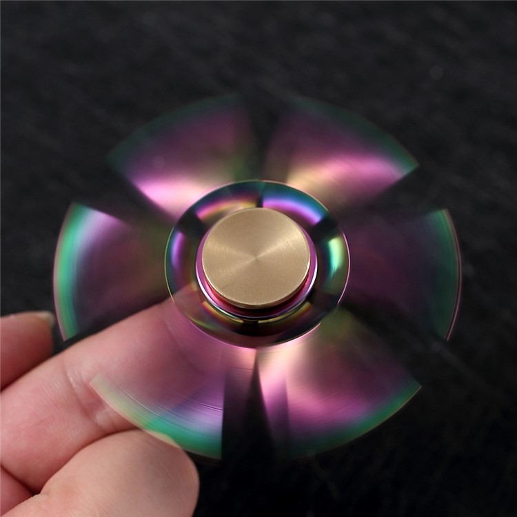 Six Bullets Zinc Alloy Colorful Fidget Spinner Stress Reducer Finger Toy-3