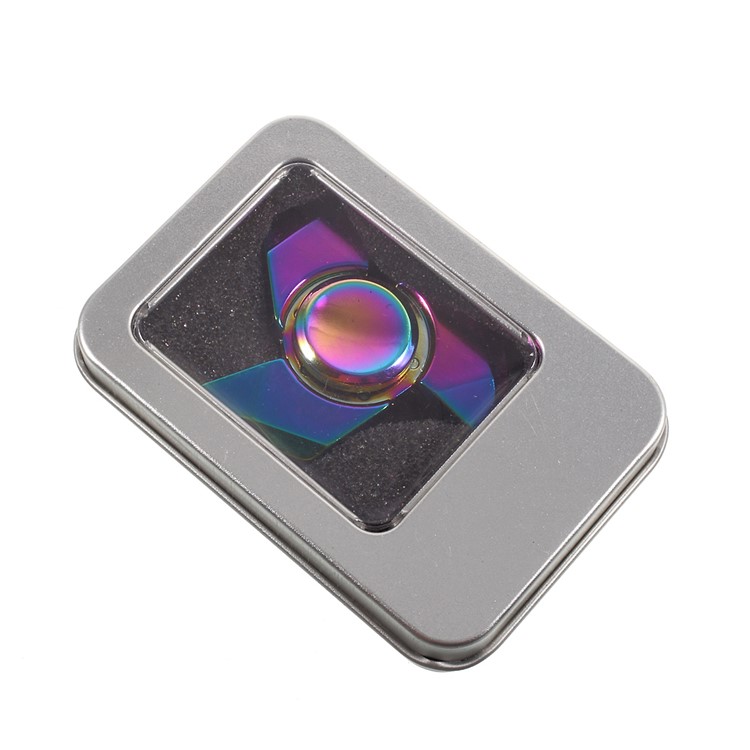Colorized Tri Fidget Spinner Kirsite Finger Gyro ADHD Focus Anxiety Relief Toy-10