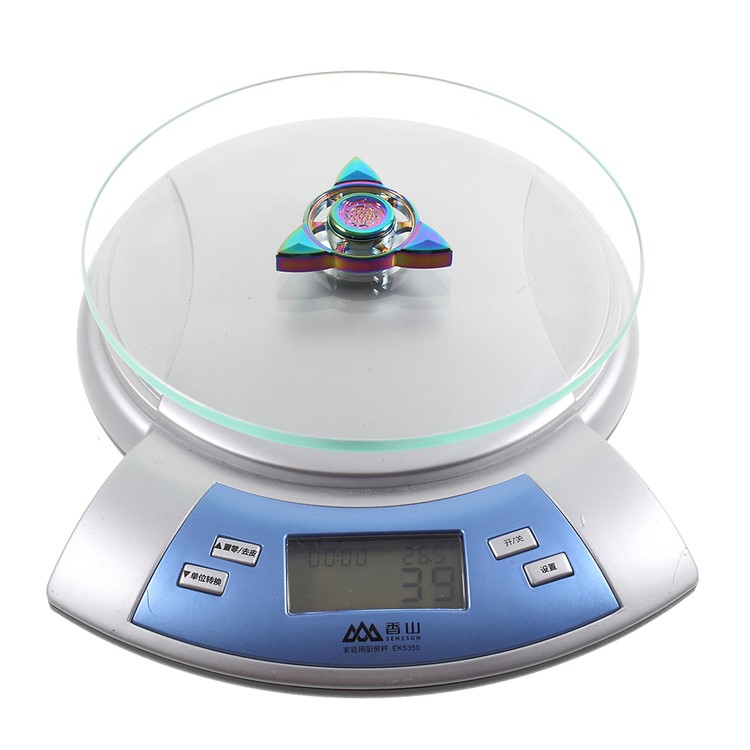 Colorized Triangle Fidget Spinner Finger Gyro Kirsite Hand Spinner for ADHD Anxiety and Boredom-9