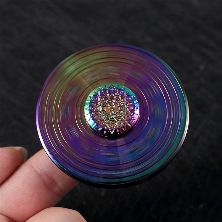 12 Constellations Rainbow Fidget Spinner Zinc Alloy Finger Focus Toy-3