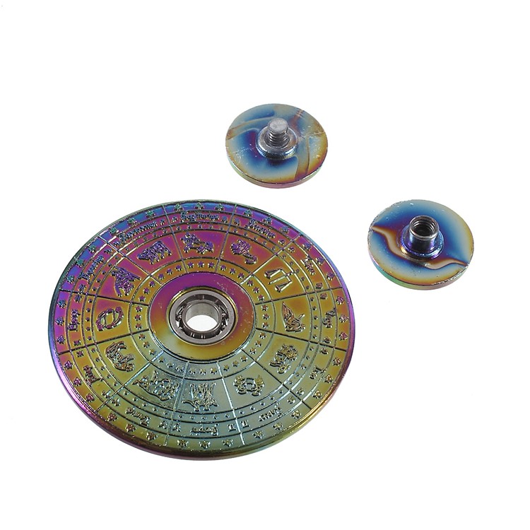 12 Constellations Rainbow Fidget Spinner Zinc Alloy Finger Focus Toy-9
