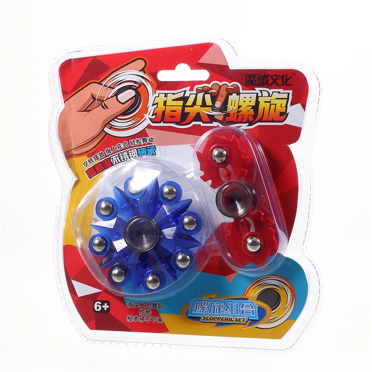 8 Balls Fidget Spinner + 2 Balls Finger Spinner Hand Toy Set ADHD Focus Anxiety Relief Toy-20