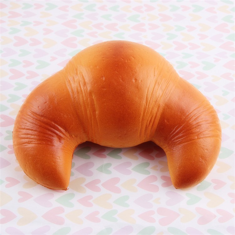 Slow Rising Stress Relief Squeezing Croissant Pressure Reduced Toy-3