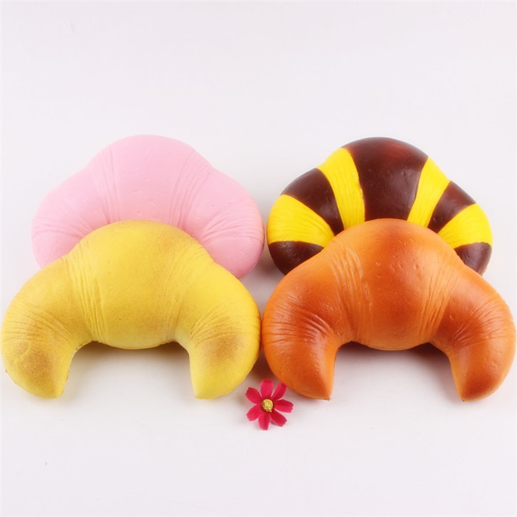 Slow Rising Stress Relief Squeezing Croissant Pressure Reduced Toy-4