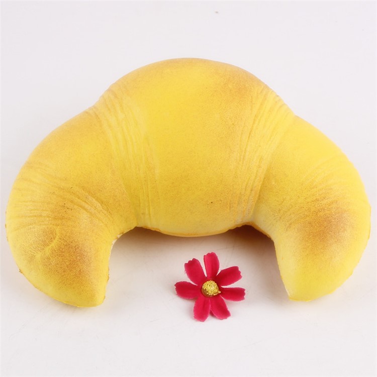 Slow Rising Stress Relief Squeezing Croissant Pressure Reduced Toy-5