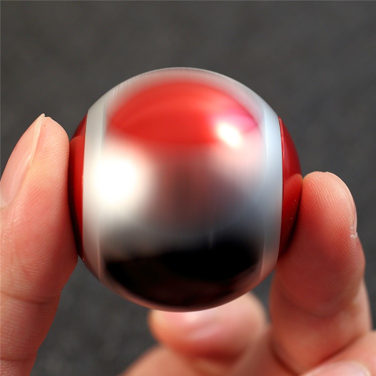 6 Direction Spinning Metal Round Ball Fidget Spinner Football Shape Finger Spinner EDC Toy-3