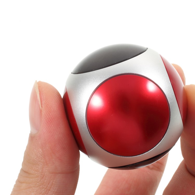 6 Direction Spinning Metal Round Ball Fidget Spinner Football Shape Finger Spinner EDC Toy-6