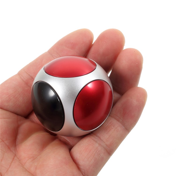 6 Direction Spinning Metal Round Ball Fidget Spinner Football Shape Finger Spinner EDC Toy-8