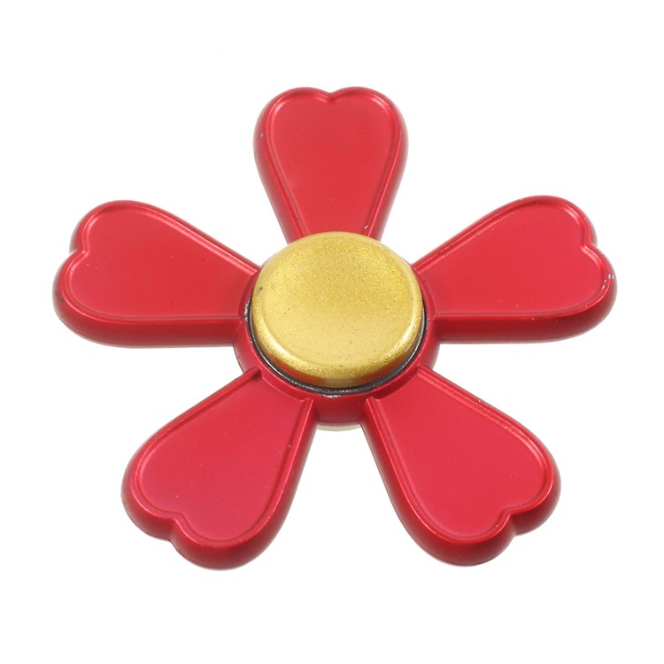 Heart Crystal Pentagon Kirsite Hand Finger Spinner Fidget Spinner EDC Focus Toy-9
