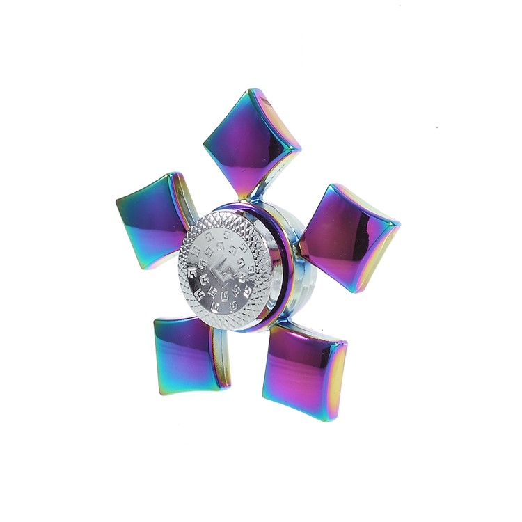 Dazzling Pentagon Poker Fidget Spinner EDC Toy Hand Spinner Toy for Kids and Adults - Diamonds-3