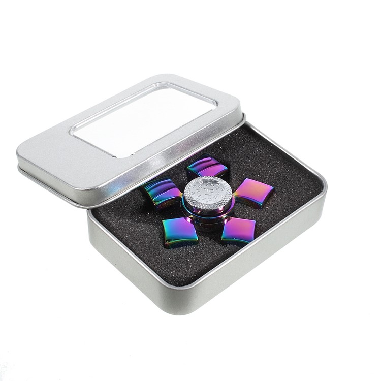 Dazzling Pentagon Poker Fidget Spinner EDC Toy Hand Spinner Toy for Kids and Adults - Diamonds-6