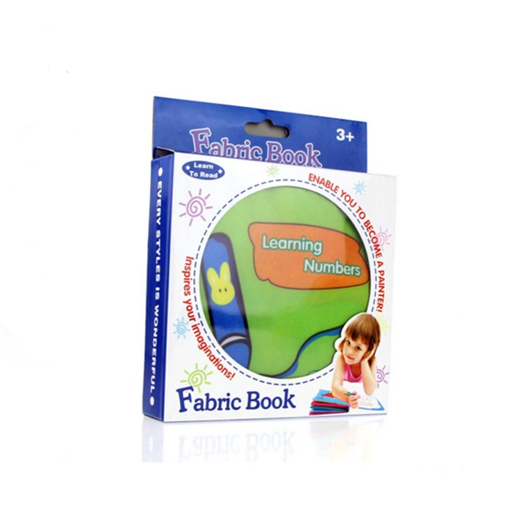 COOLPLAY Toddler Educational Fabric Book Baby Soft Cloth Book for Learning Numbers-6