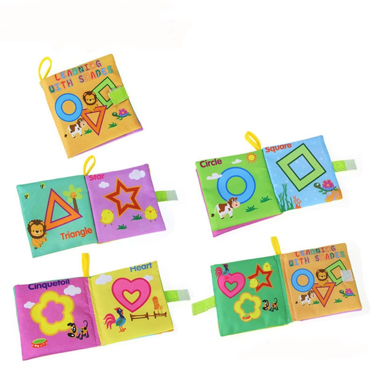 COOLPLAY Soft Baby Intelligence Development Picture Cognize Book Early Education Toy-1